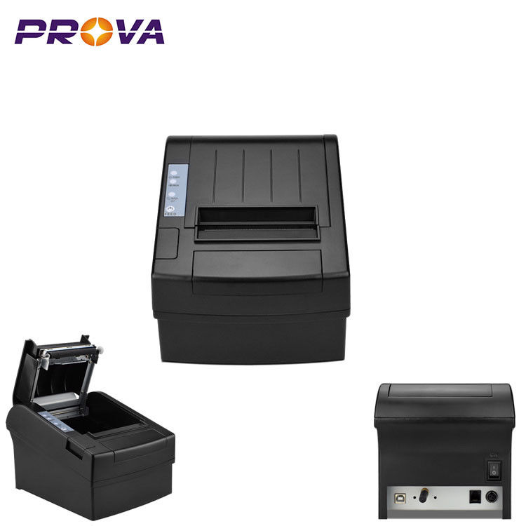 WIFI Desktop Thermal Label Printer , 80mm Receipt Printer With Auto Cutter